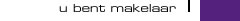 u bent makelaar