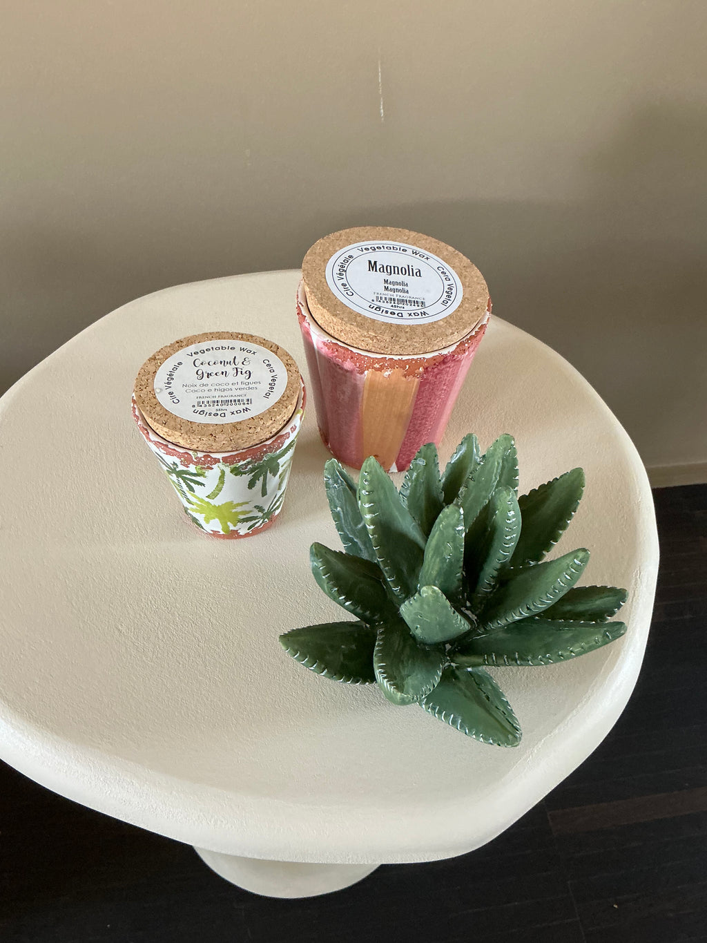 Candle coconut& green fig