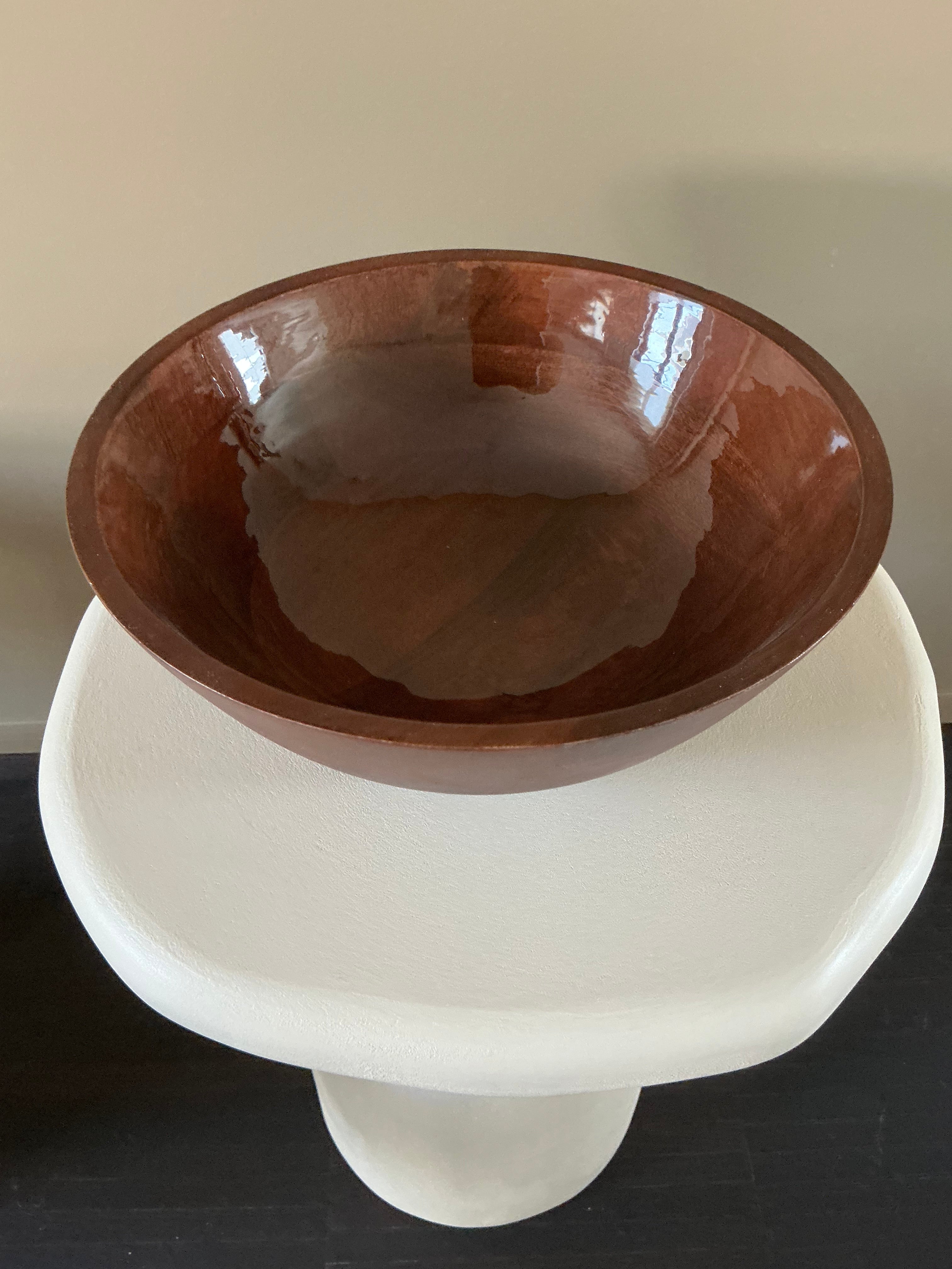 Brown lare bowl