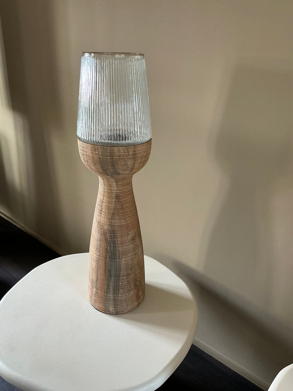 Large vase/ candle holder