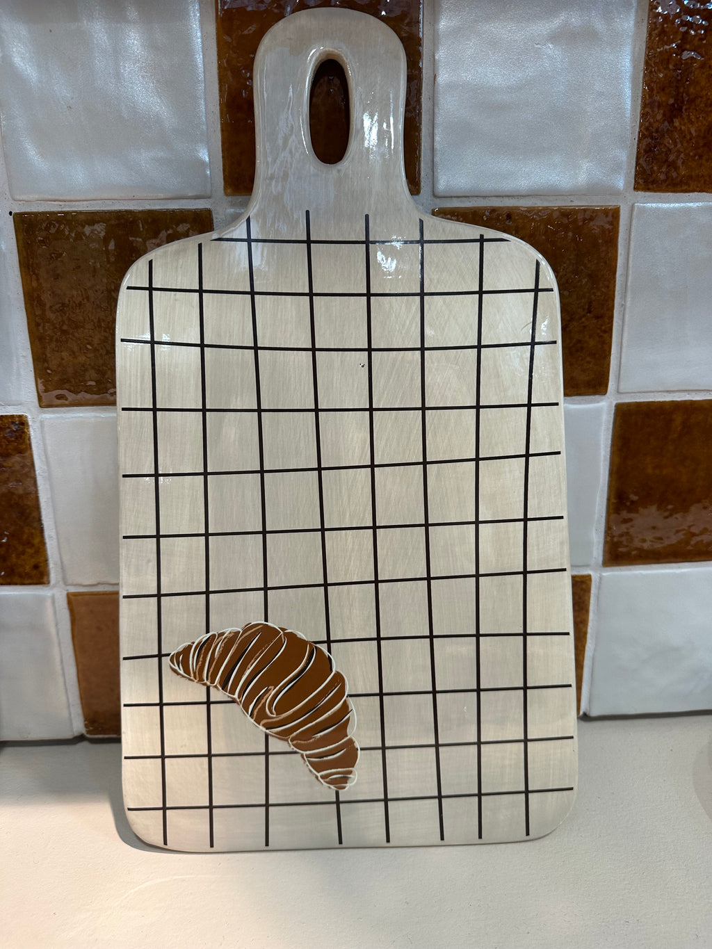 Cutting board croissant