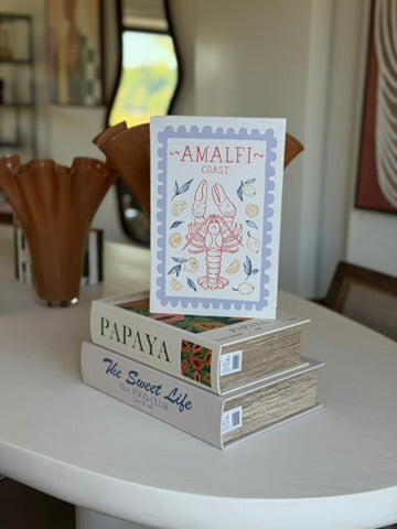 Table book Amalfi coast