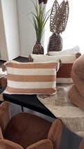 Striped cushion