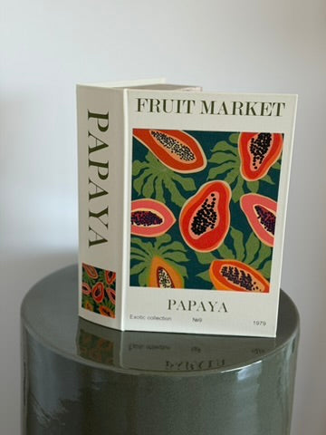 Table book fruit market