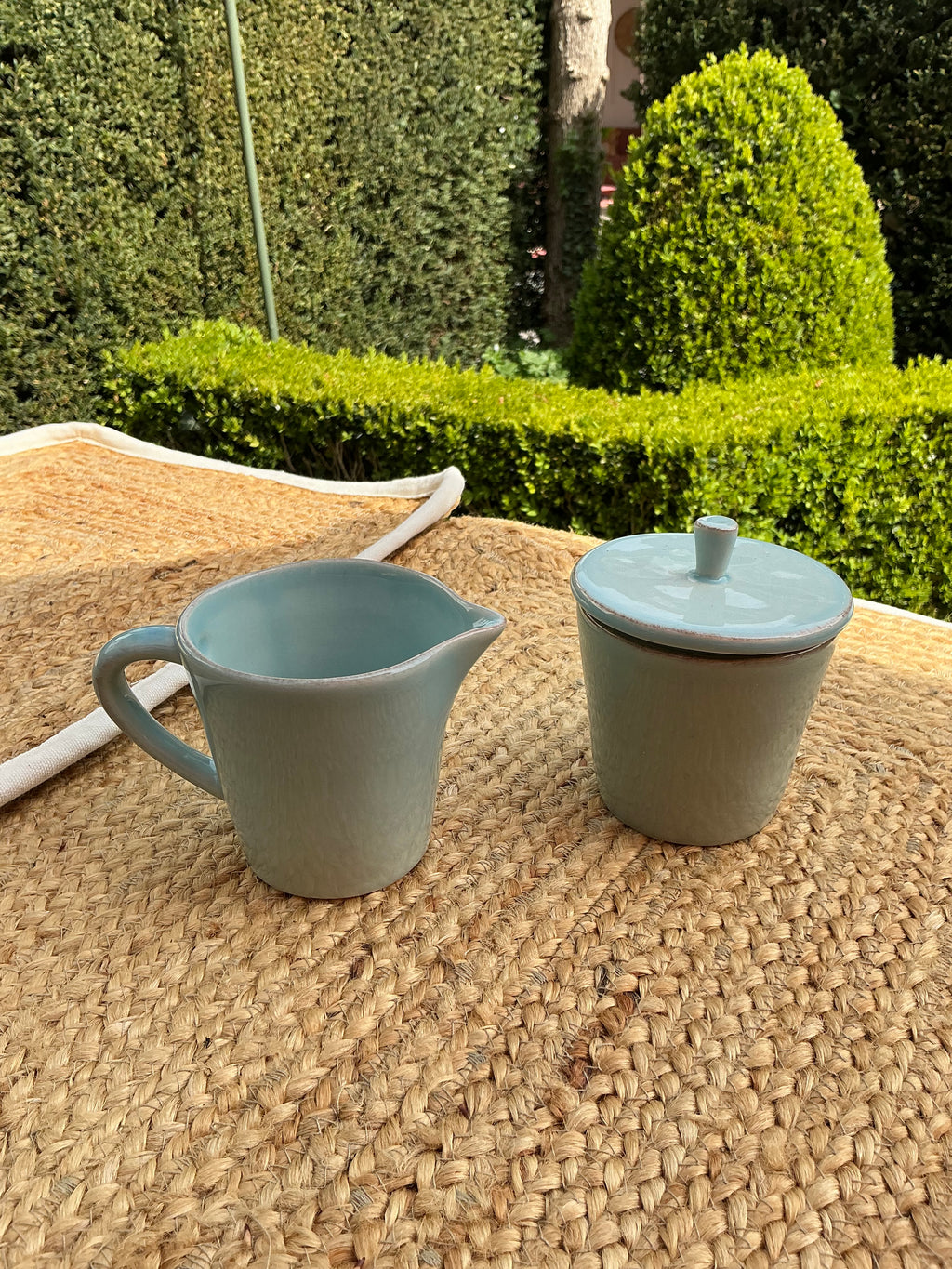 Milk and sugar jug