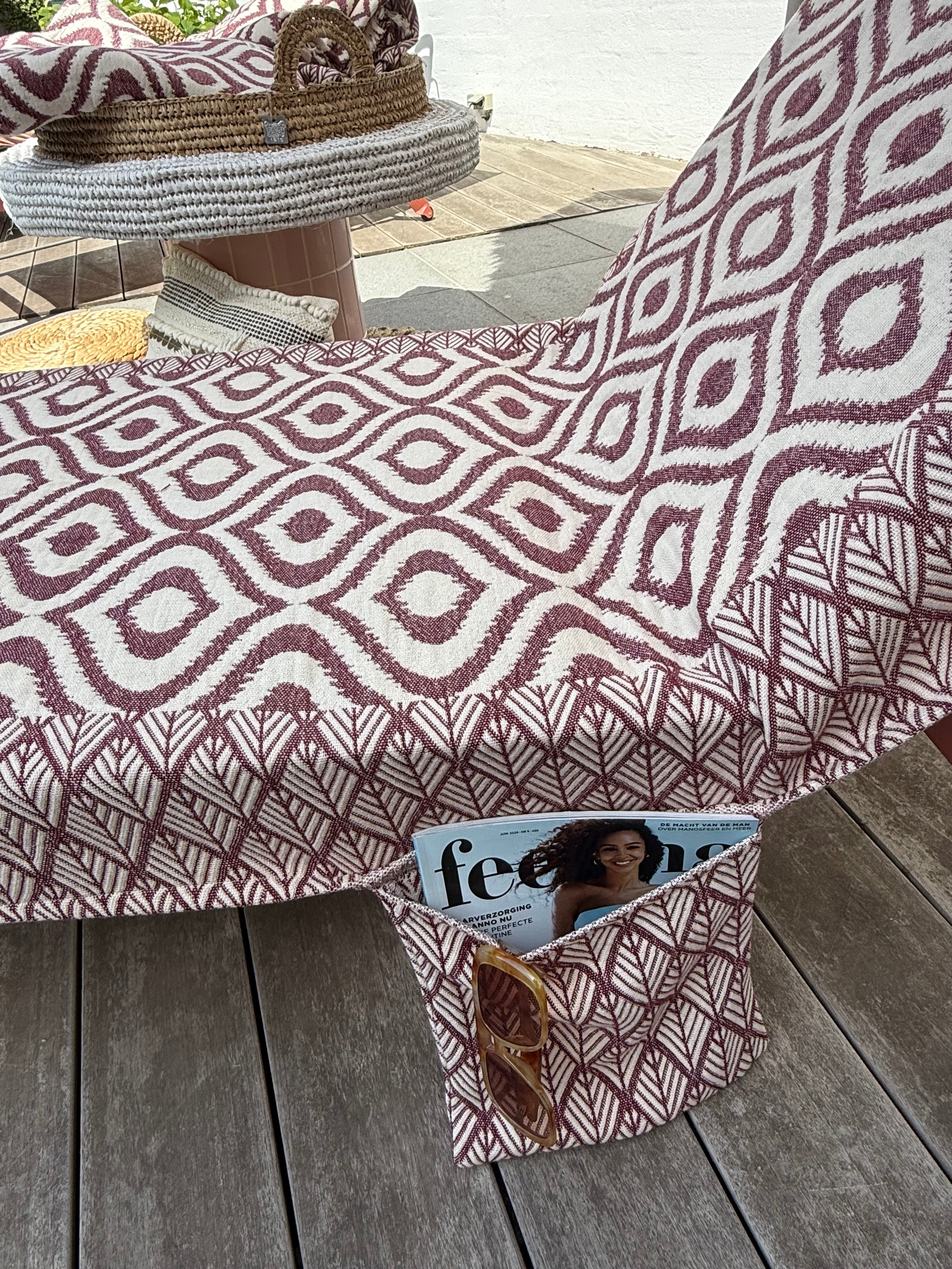 Sunbed cover towel
