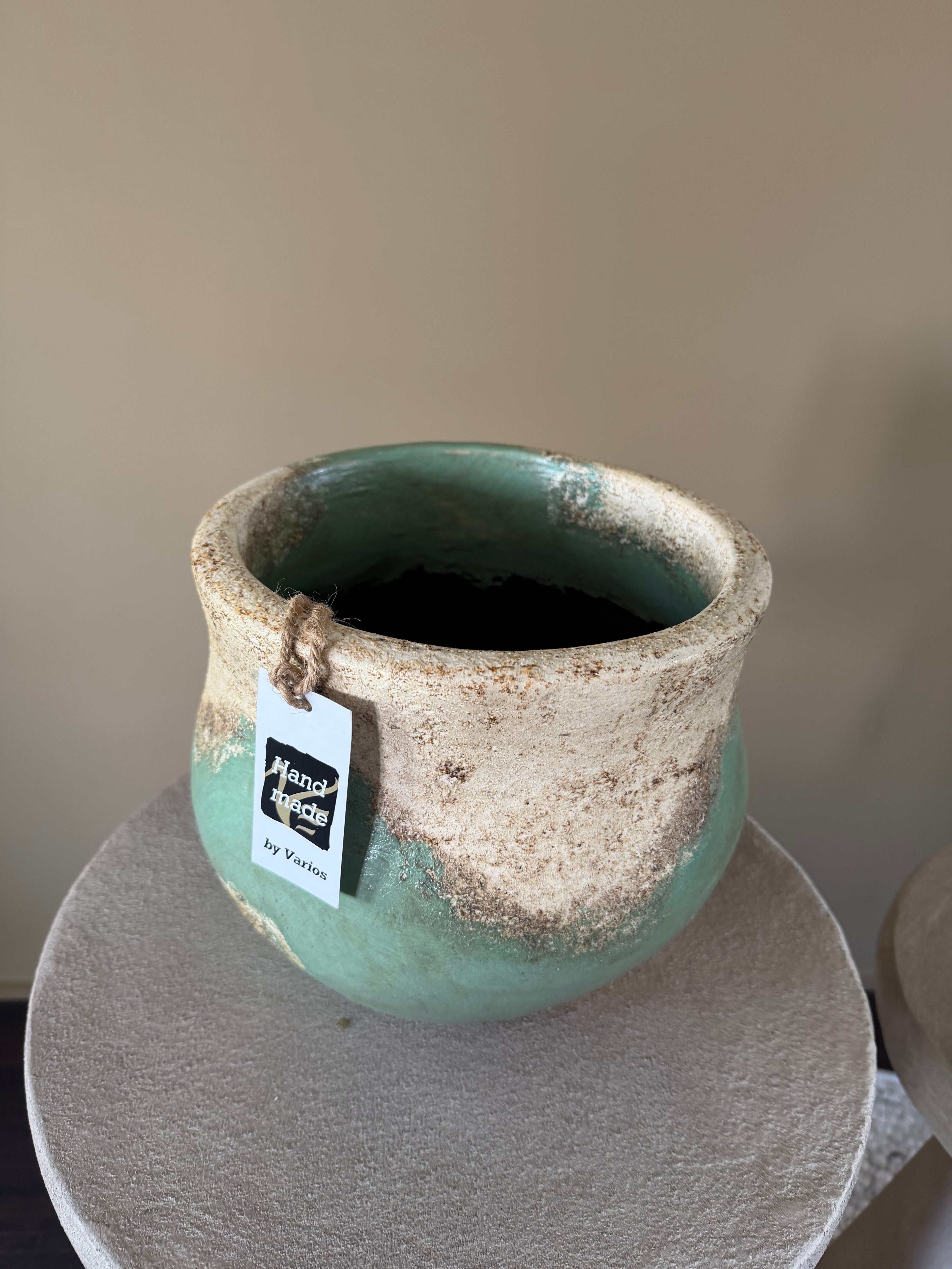 Stenen plantenpot S