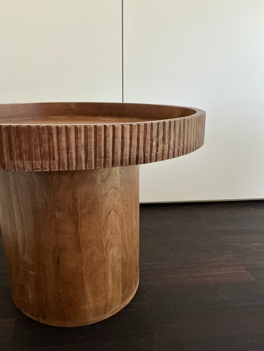 Wooden side table