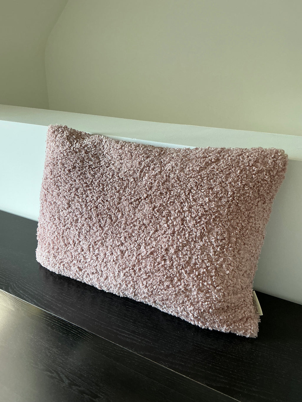 Long coussin rose