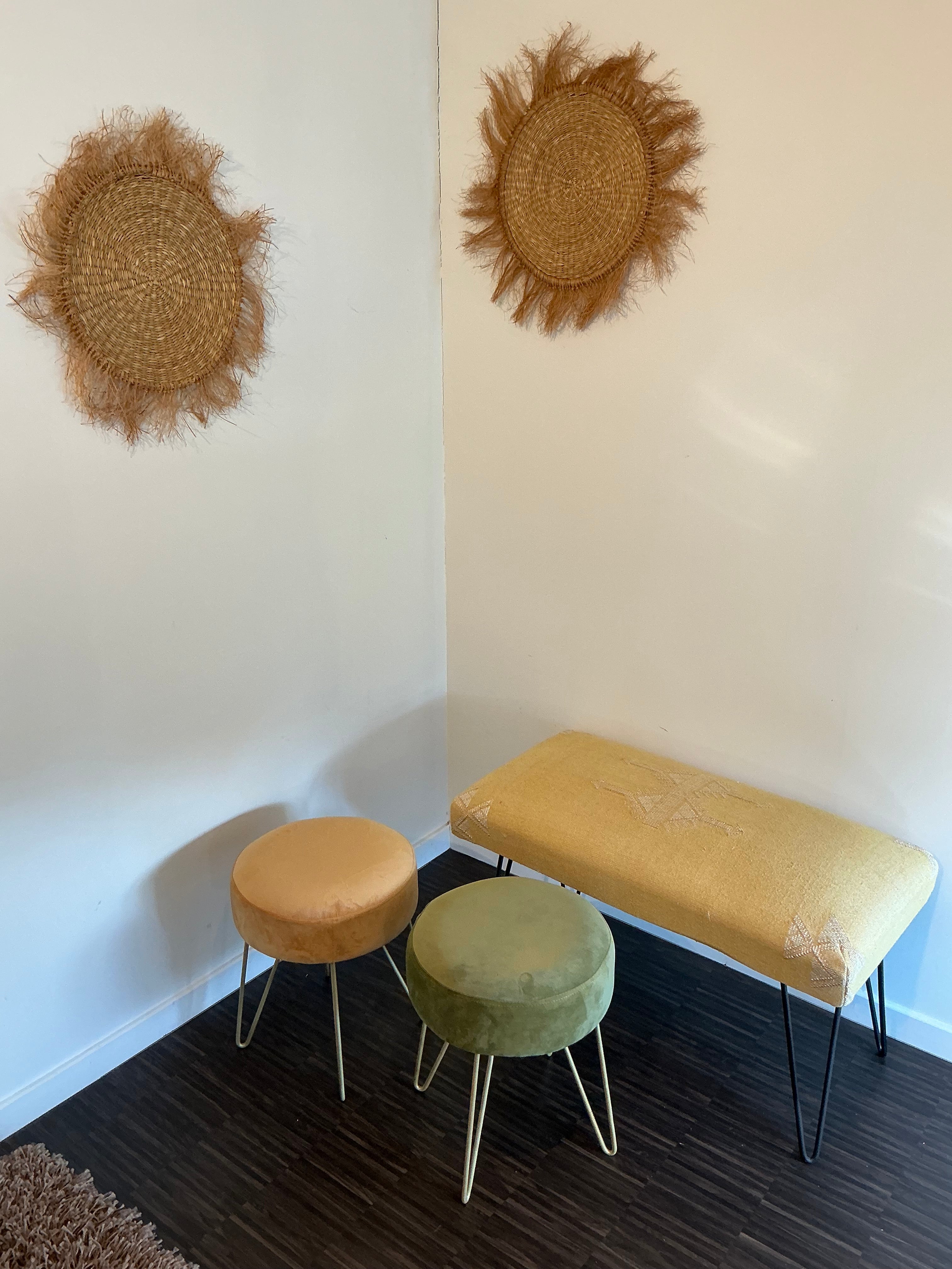 Table d'appoint verte ou jaune