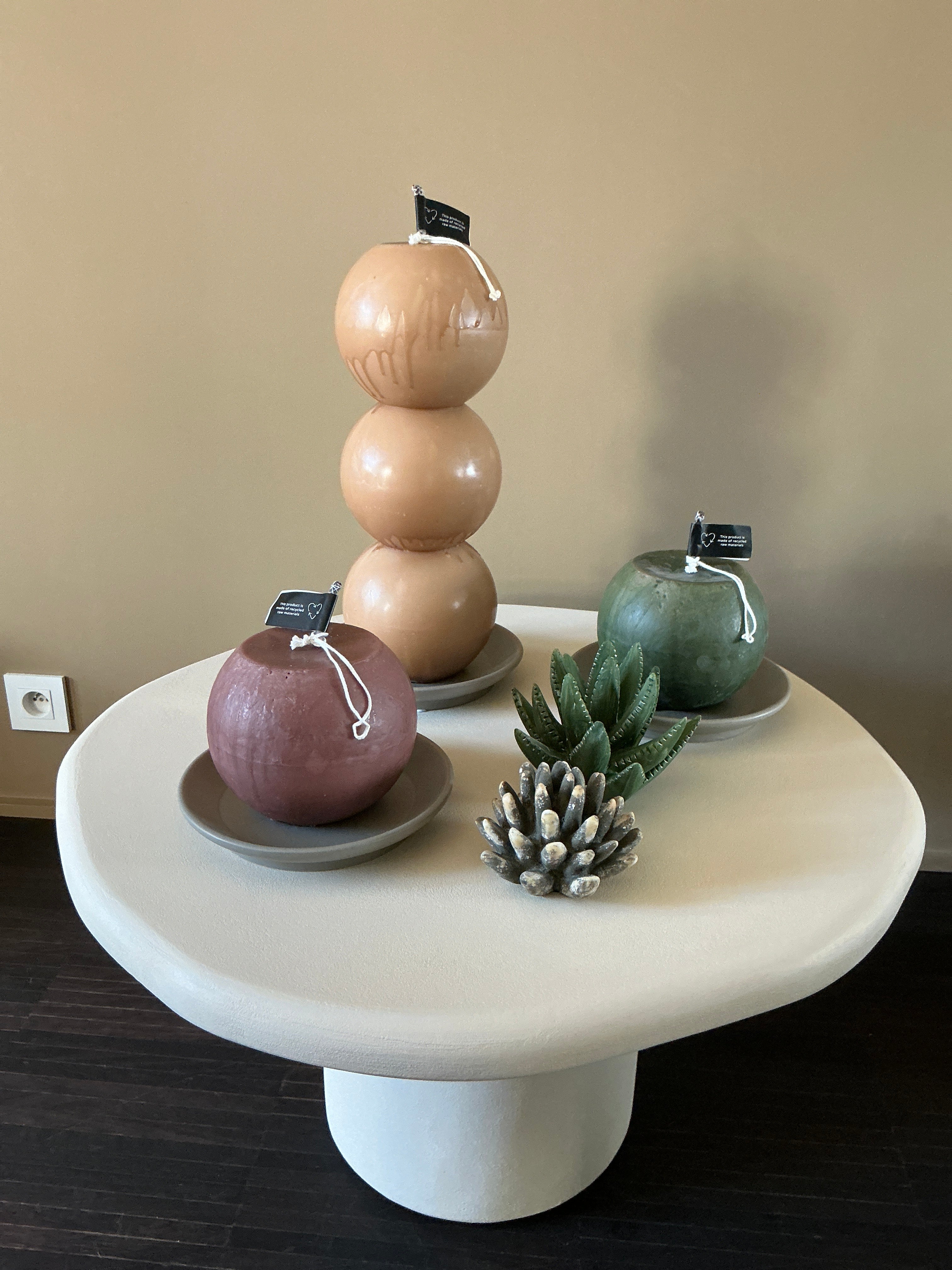 Outdoor candle L (base included)