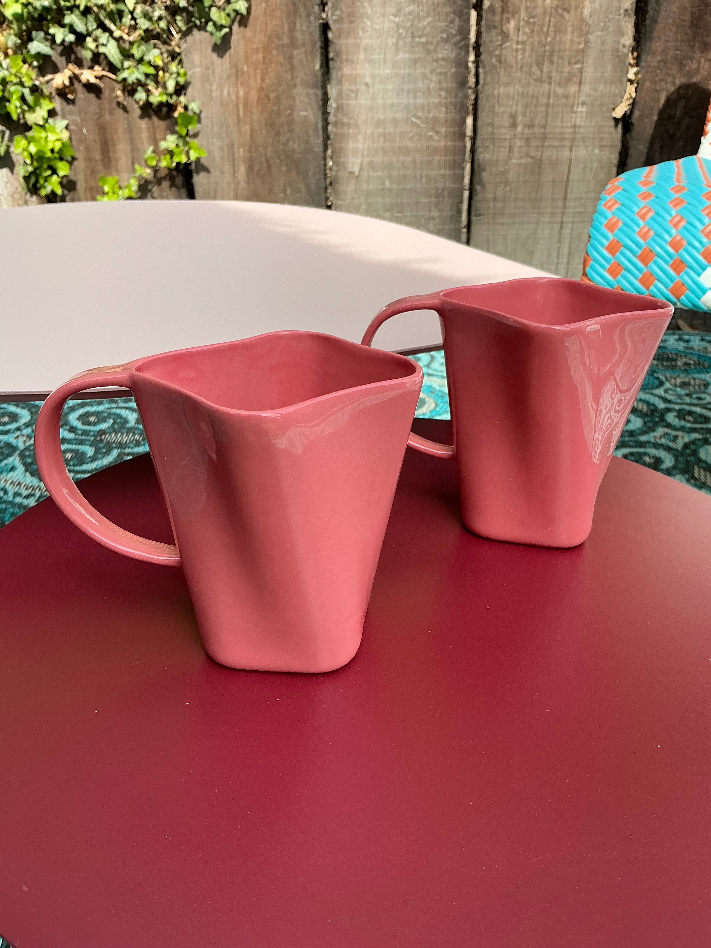 Pink mug L (set of 8)