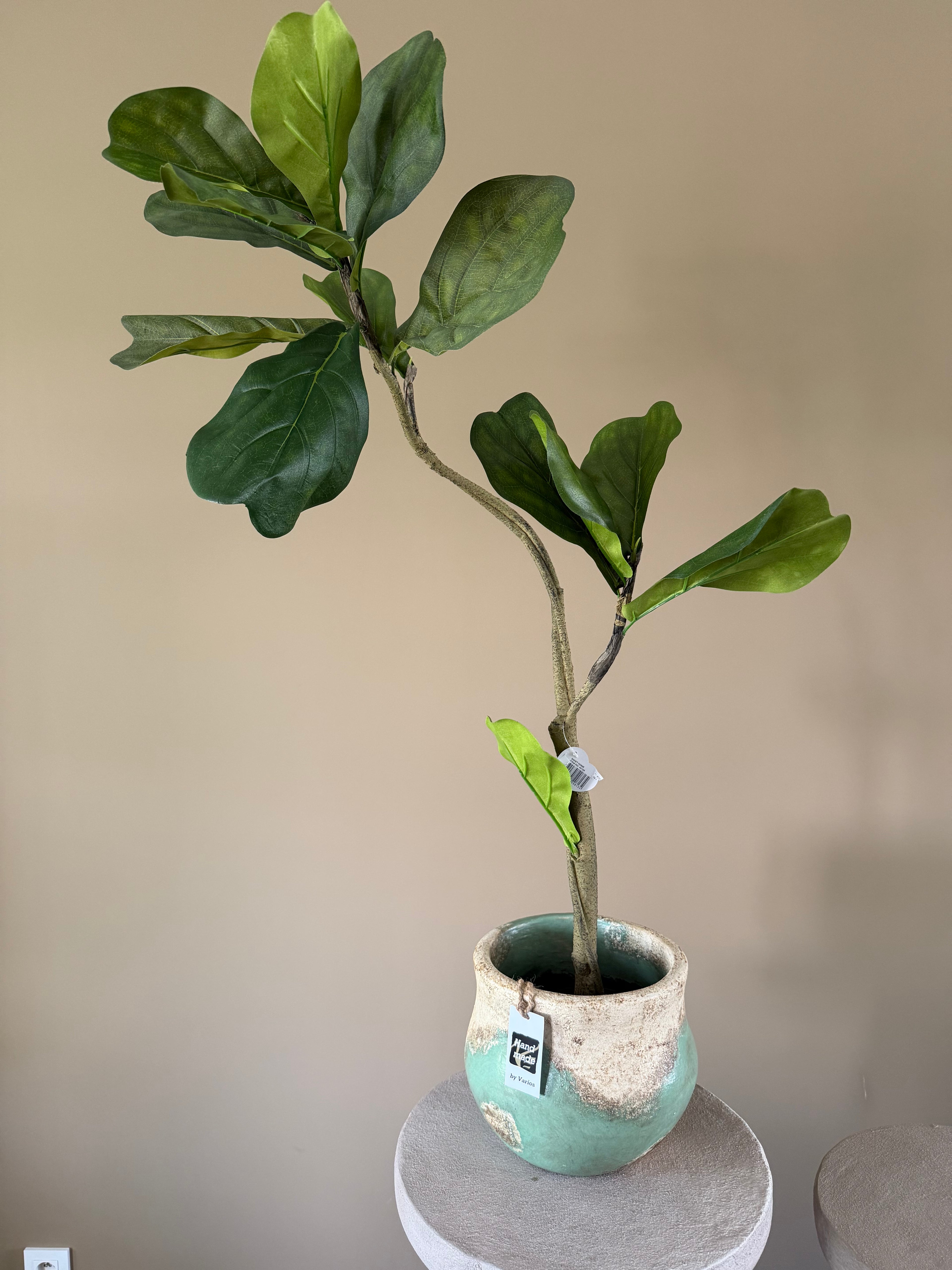 Stenen plantenpot S