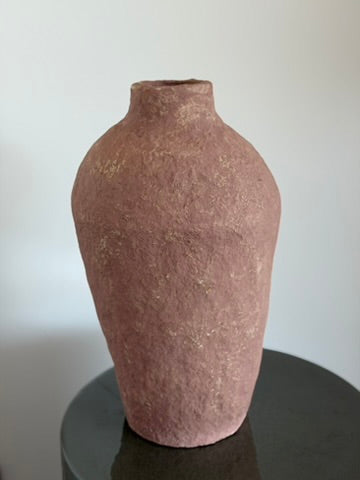 Handmade pink decorative pot