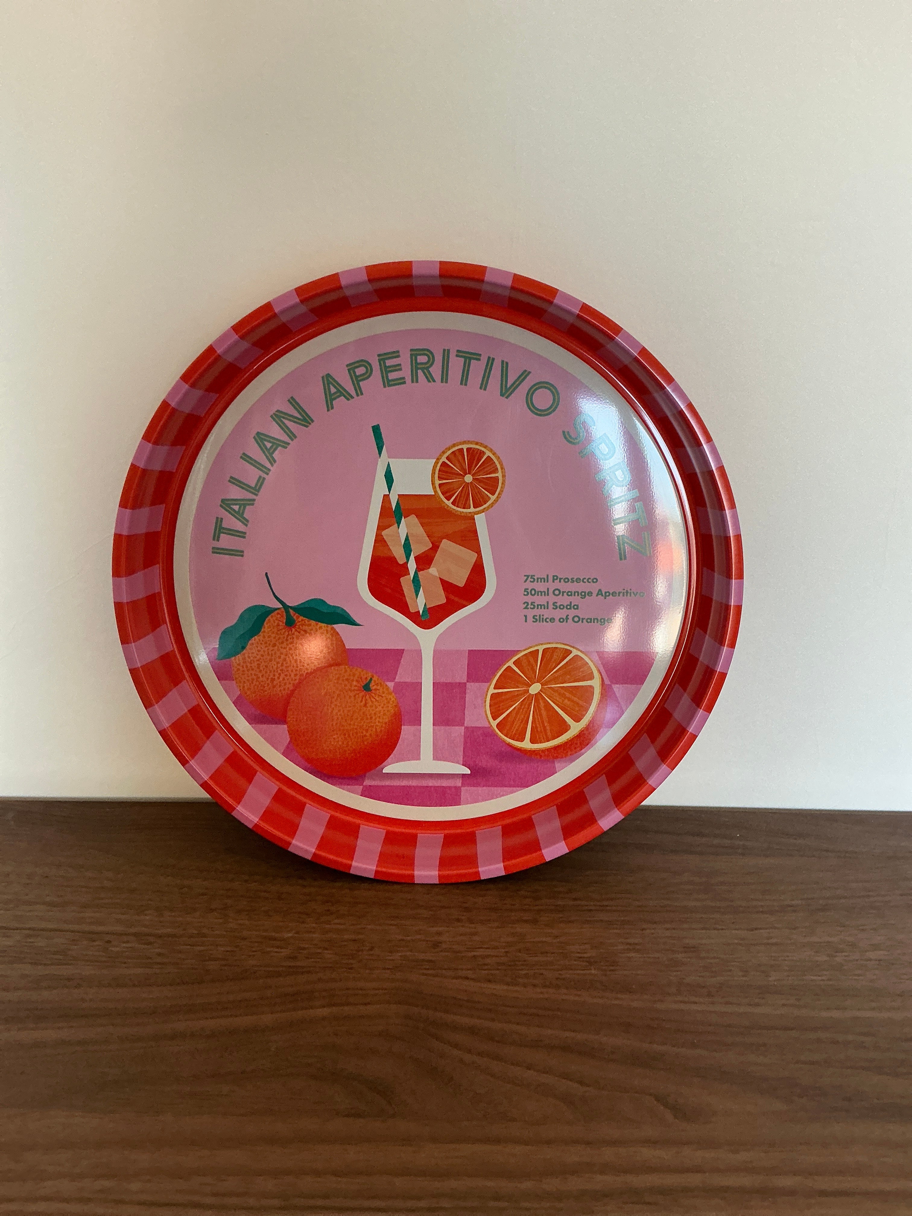 Aperol serving tray