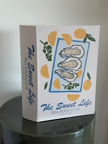 Table book The sweet life oysters