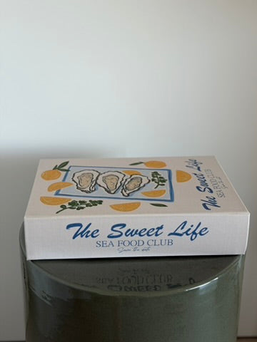 Table book The sweet life oysters