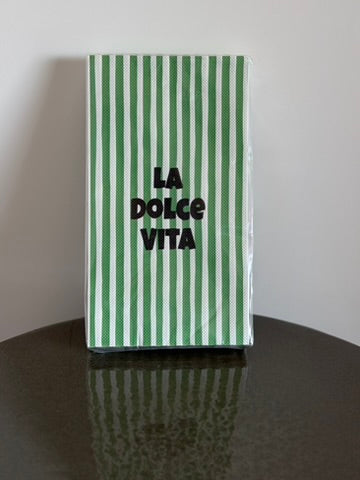 Napkins La dolce Vita, Oysters& Bon Appétit