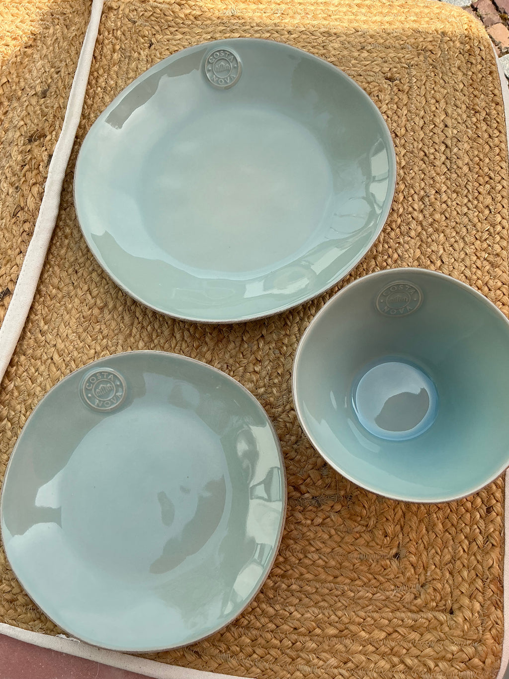 Plate M (set of 6)