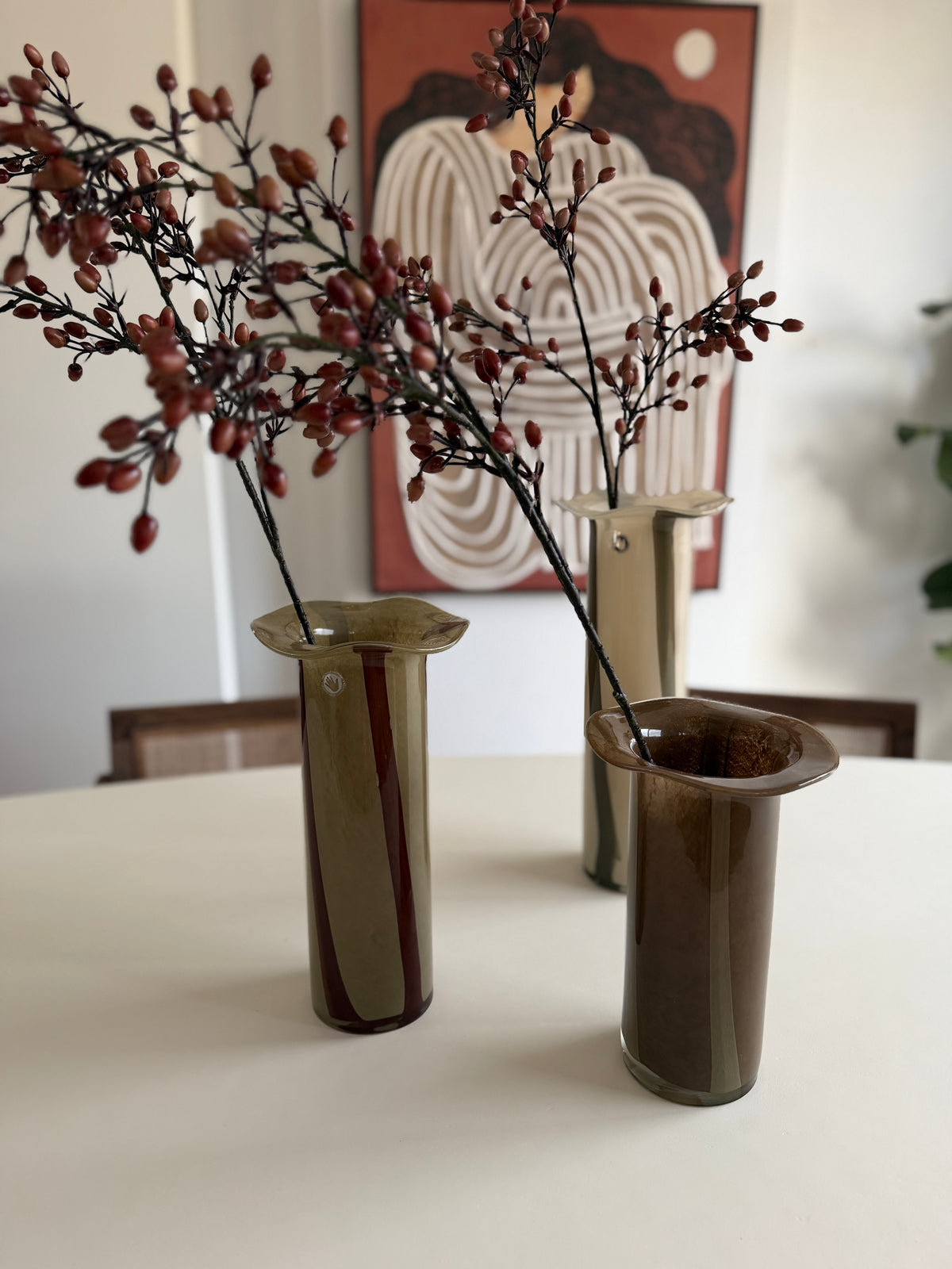 Striped Slim Vases (€64,99 - €74,95)
