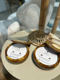 Shiso candle L brown