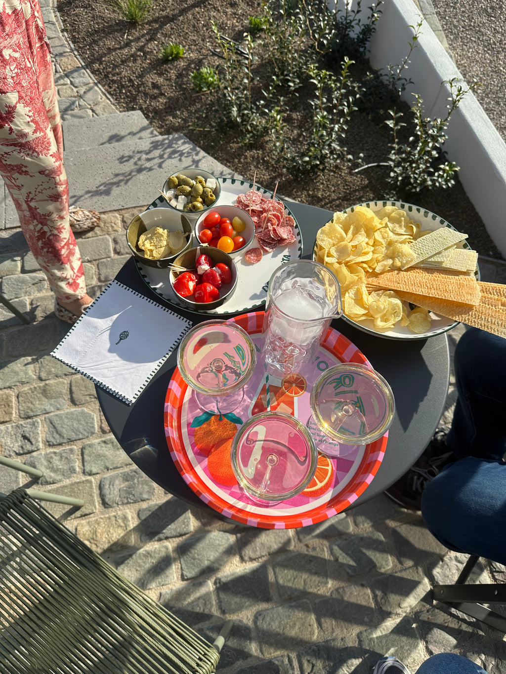 Aperol serving tray