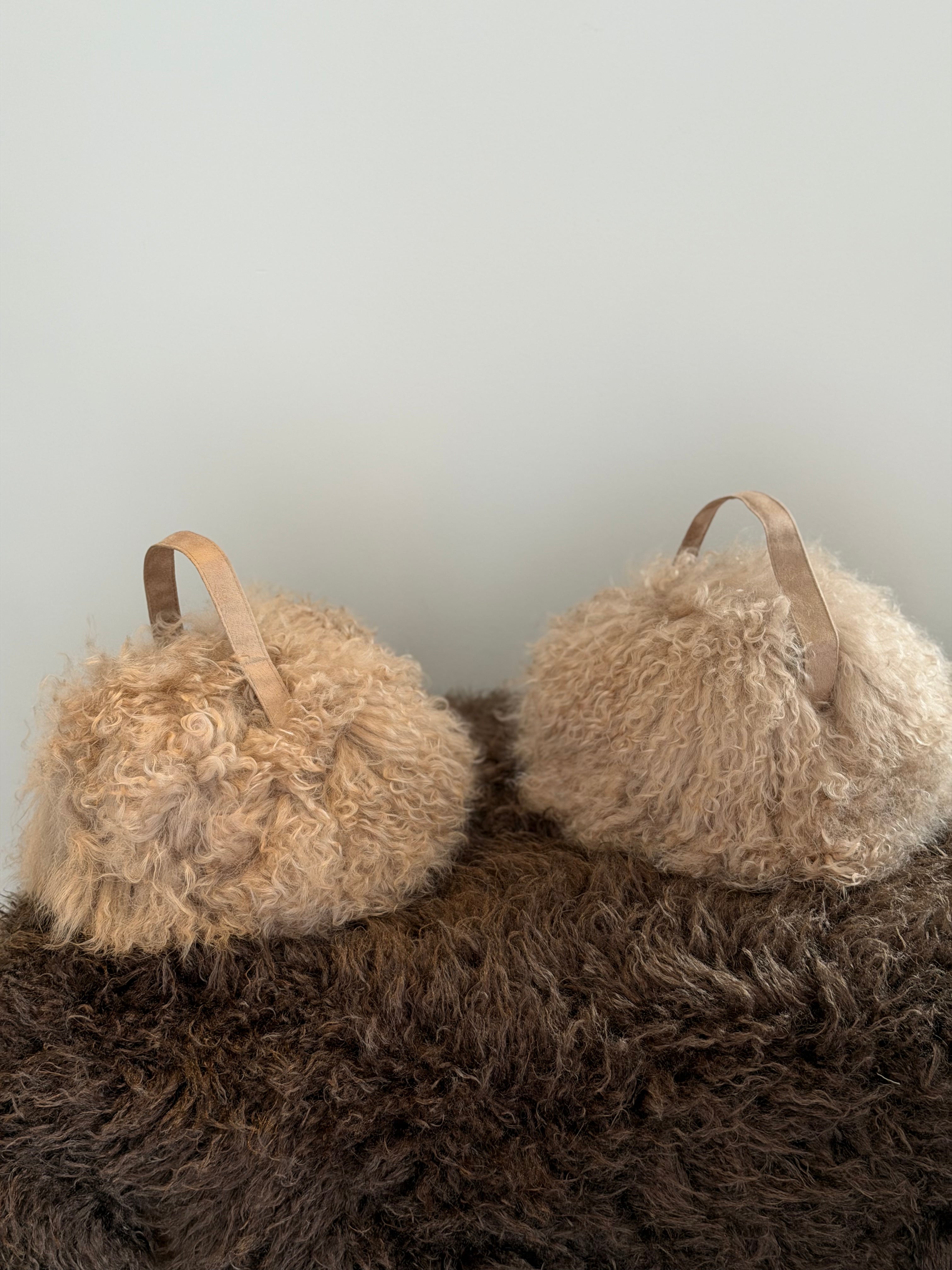 Tibetan Lamb Wool Doorstop