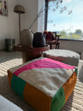 Colourful Pouf